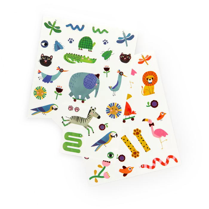 Moulin Roty - Les toupitis - Tatouages