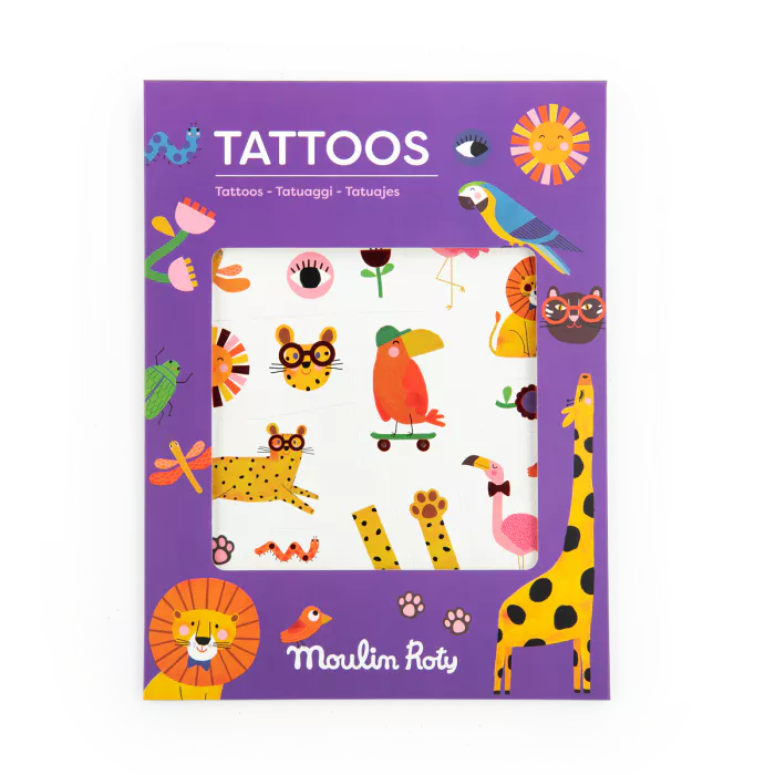 Moulin Roty - Les toupitis - Tatouages