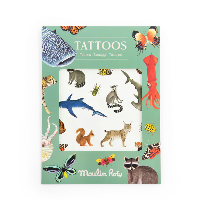 Moulin Roty - Tout autour du monde - Tatouages