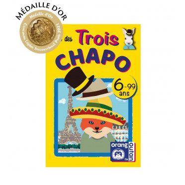 orang outan - Trois chapo - jeu de cartes