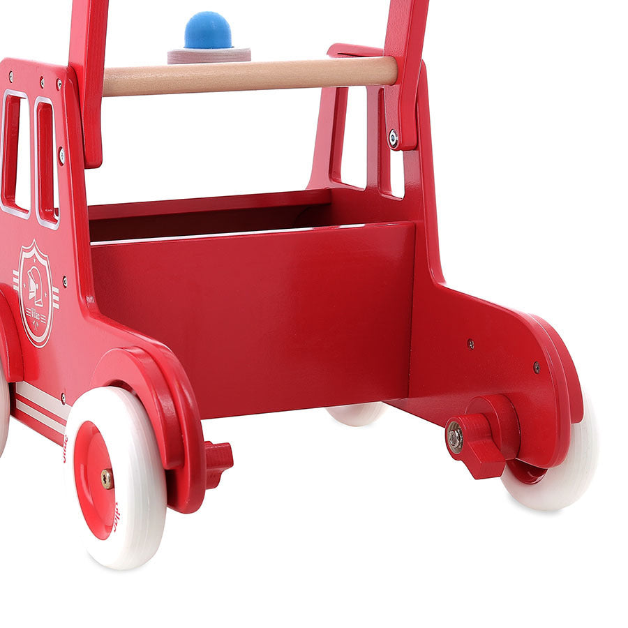 Vilac - Chariot de marche, Camion de pompiers - 1 an+