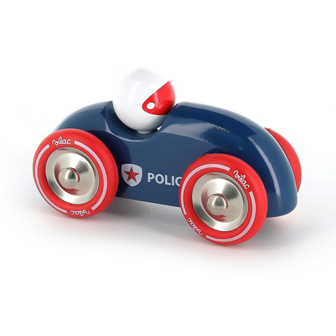 Voiture en bois modèle police Vilac