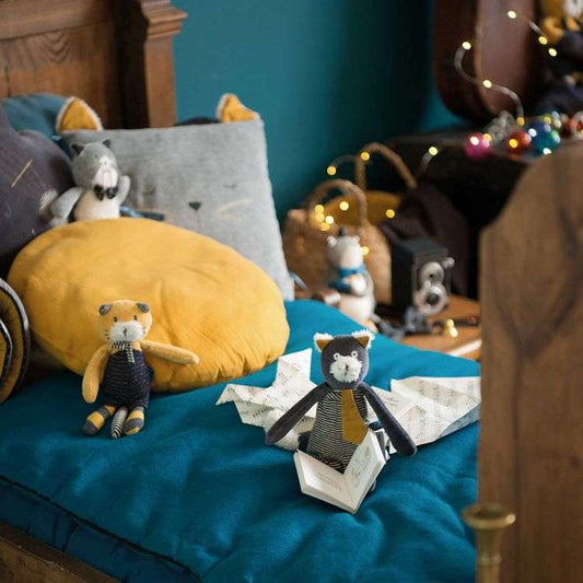 Moulin Roty - Peluche Les moustaches 18 CM