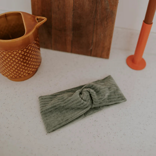 Bandeau en velours  - rien que des bêtises