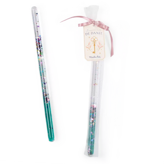 Moulin Roty - Baguette magique turquoise - La petite école de danse
