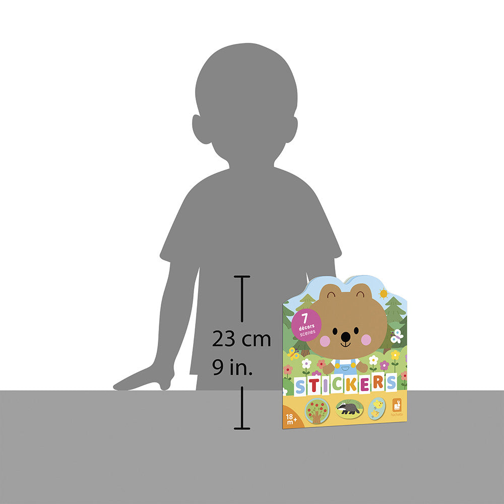 Janod - Cahier de stickers - La fôret