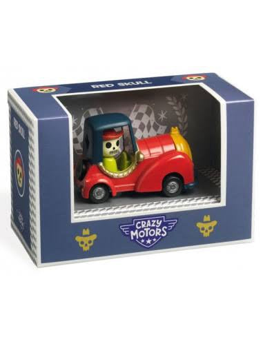 Djeco-Red skull- crazy motors
