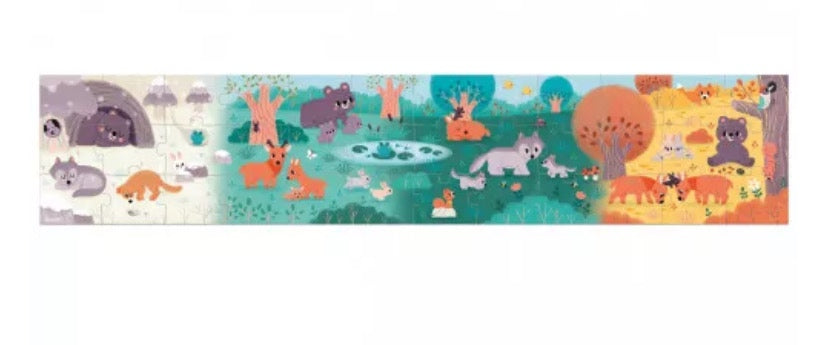 Janod - 4 Saisons, Partenariat WWF® - Puzzle