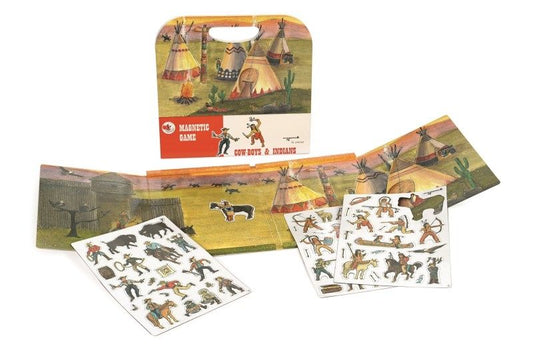 Egmont Toys - jeu magnétique cowboy indiens