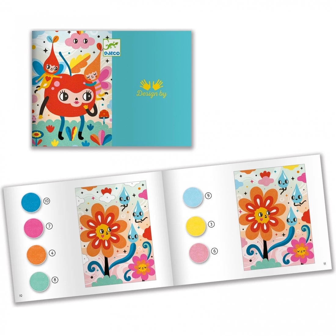 Djeco - Tableaux de Sable - A croquer - 5 ans+