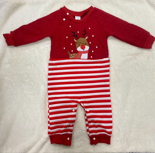 Noël - tenue de Noël bébé - combinaison mixte
