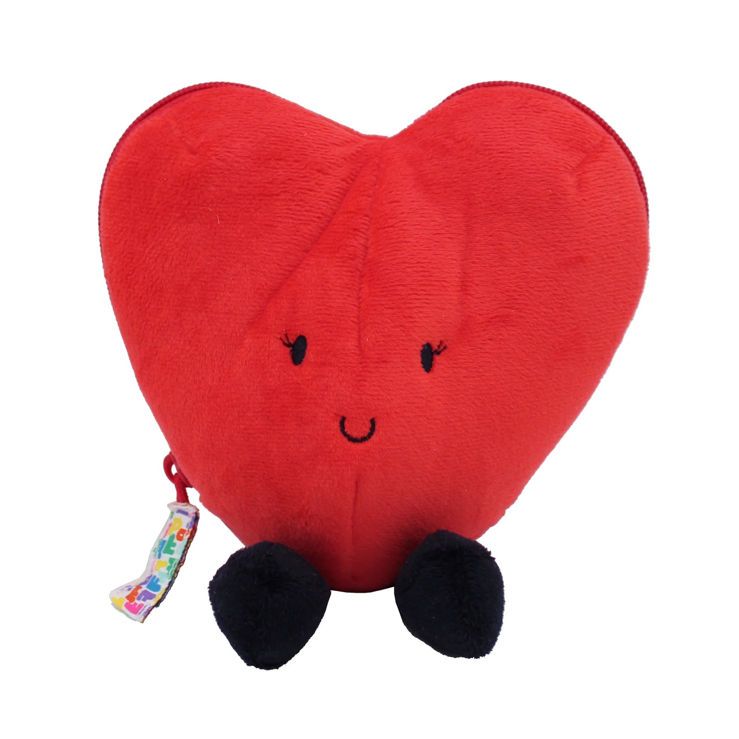 Deglingos - Peluche Coeur/Fleur rouge - Flipetz - naissance+