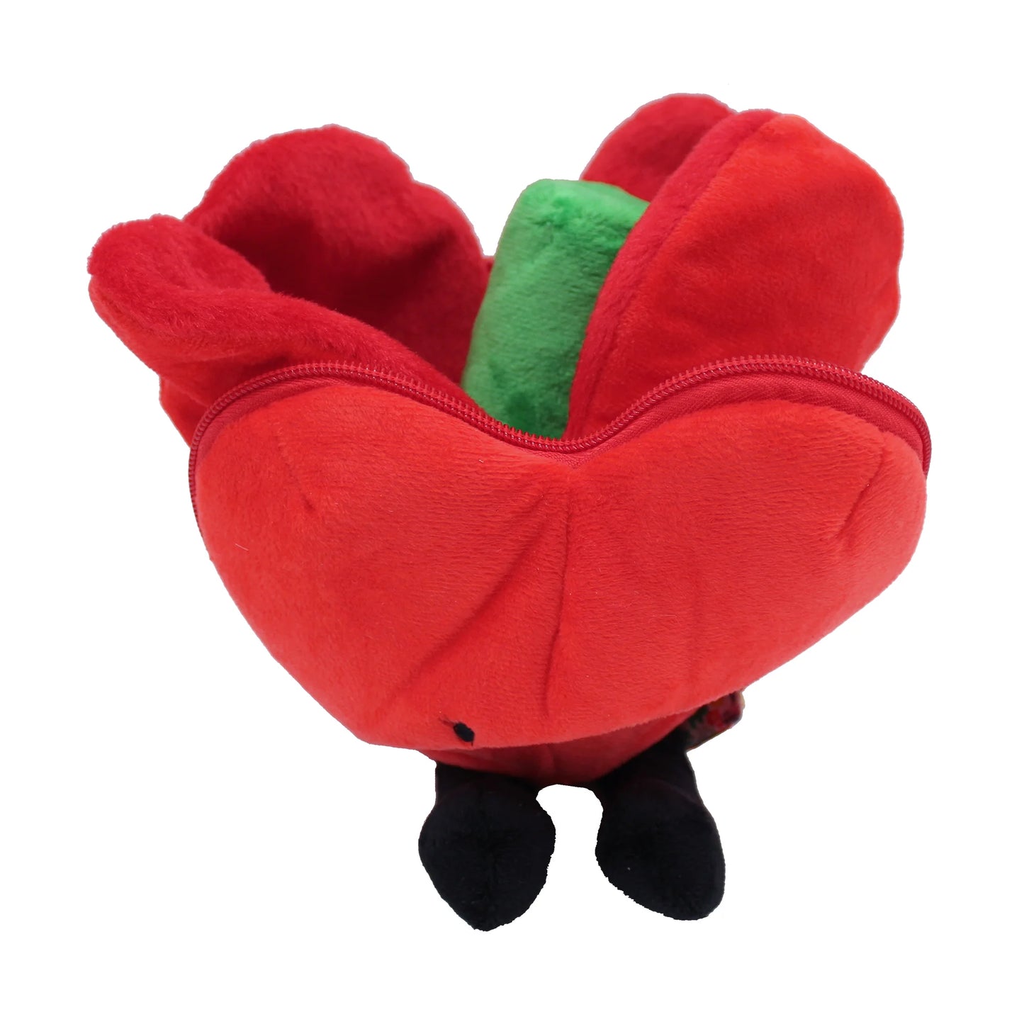 Deglingos - Peluche Coeur/Fleur rouge - Flipetz - naissance+