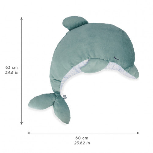 Kaloo - Grande peluche évolutive Dauphin
