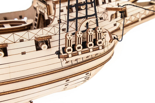maquette en bois - Seigneur des mers - 10 ans+