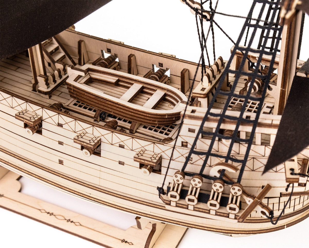 maquette en bois - Seigneur des mers - 10 ans+