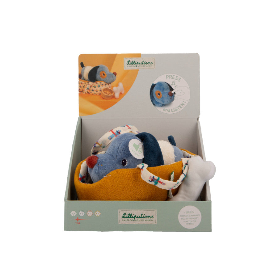 Lilliputiens - Jules - Le chien et son panier