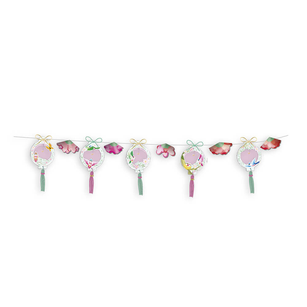 Janod - Guirlande lumineuse en papier à créer - Kit créatif