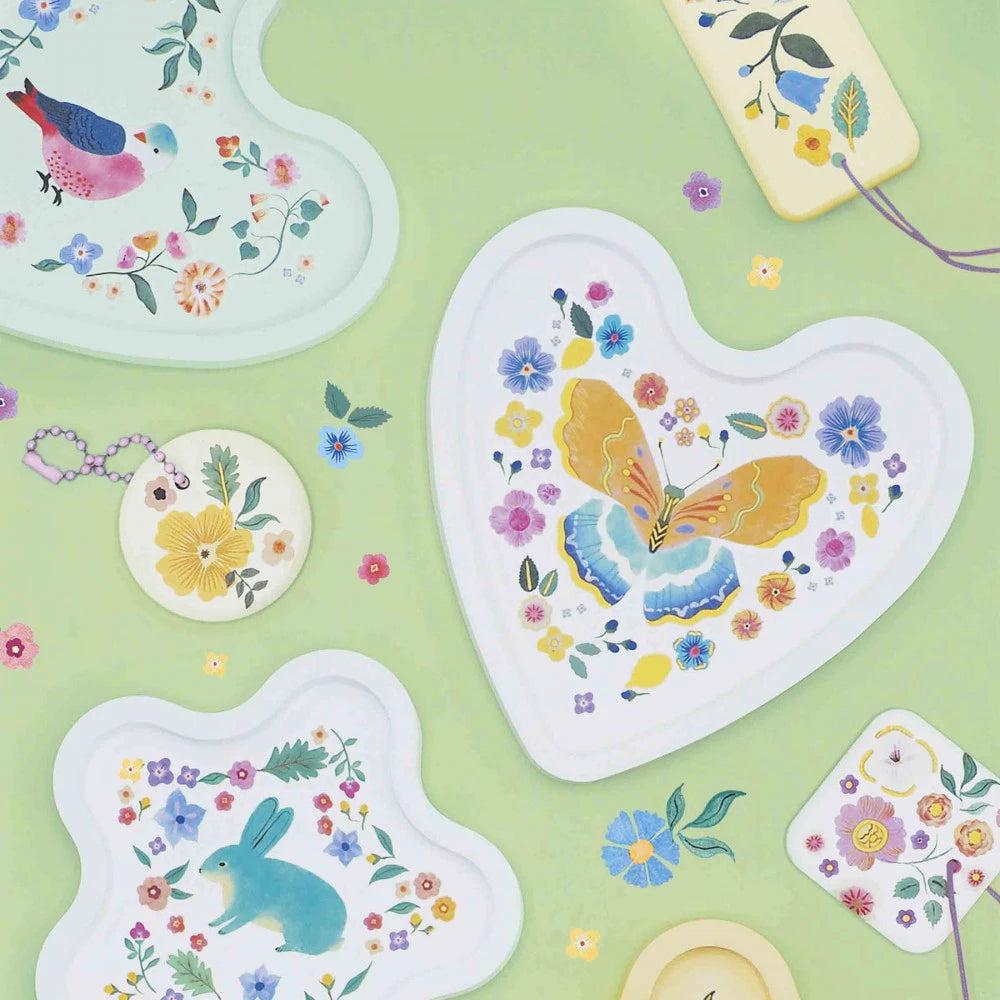 Janod - 16 Créations en moulage Jardin fleuri - Kit créatif