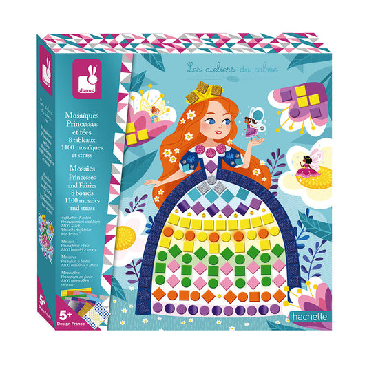 Janod - Mosaïque Princesses et fées - Kit créatif
