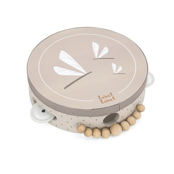 Label Label - Tambourin en bois - Nougat