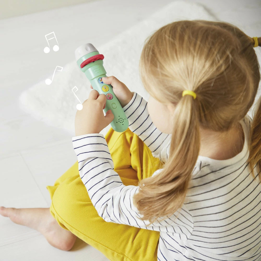 Janod - lampe sonore merveilleuse l'heure des bisous - lampe à histoires