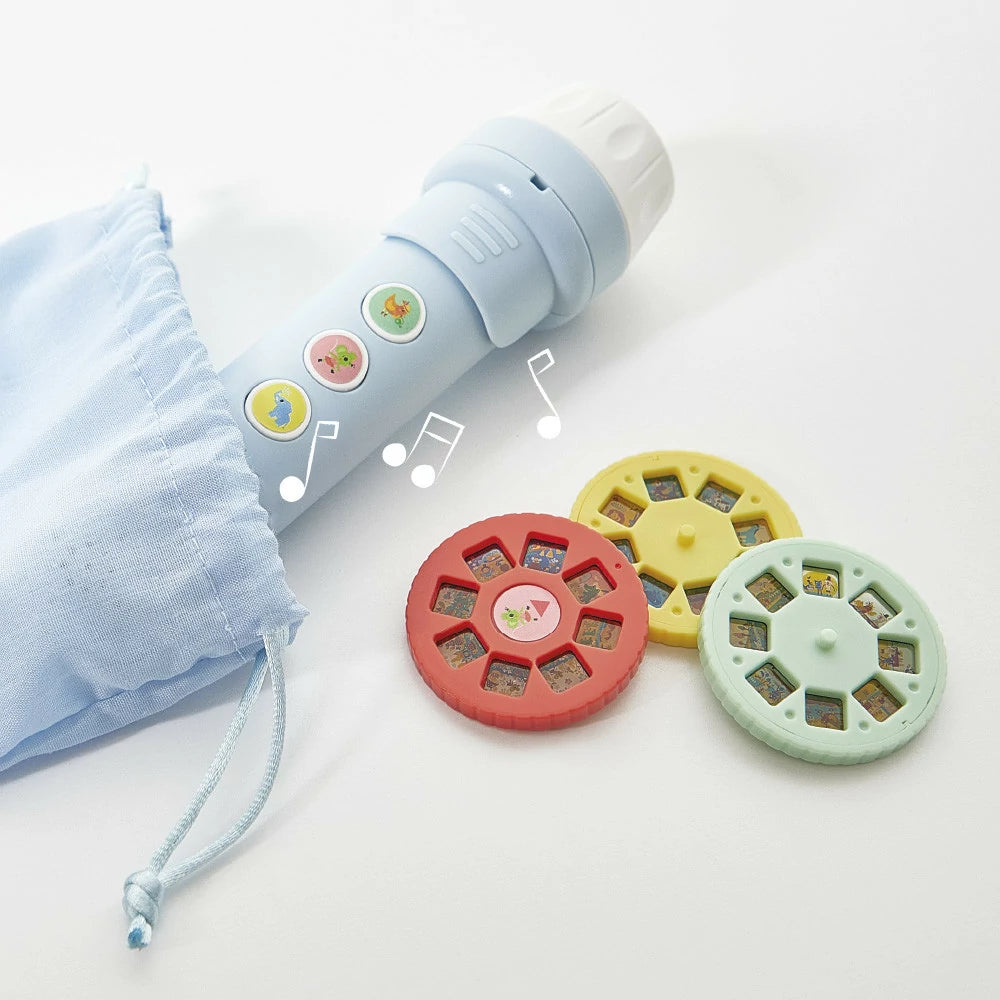 Janod - lampe sonore merveilleuse Les animaux - lampe à histoires