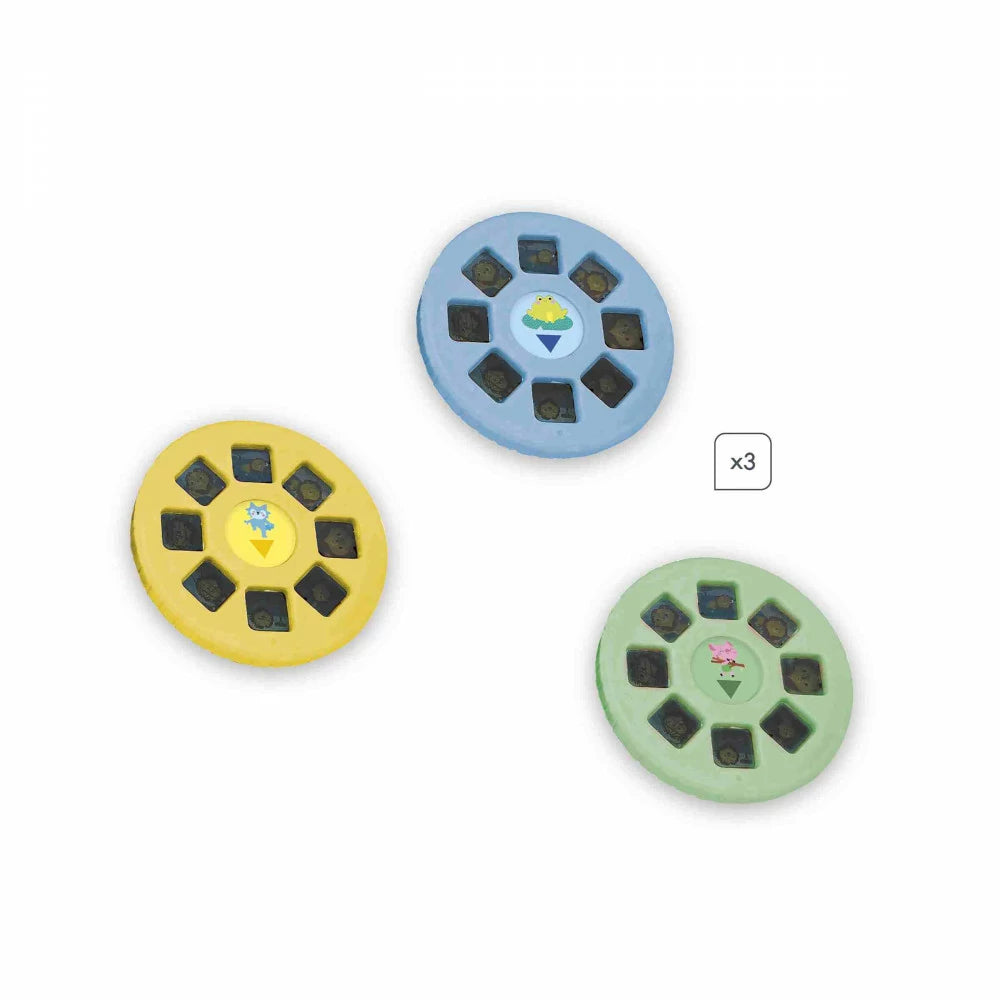 Janod - lampe sonore merveilleuse Loup y es tu ? - lampe à histoires