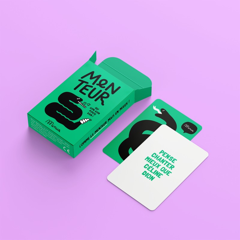 Jeu de cartes - Menteur - Minus