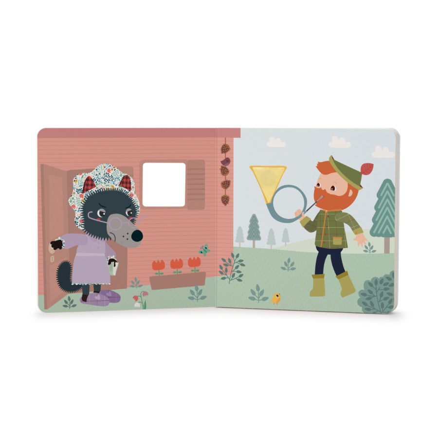 Lilliputiens - Livre tactile et sonore - Sweet Louis