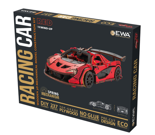 maquette - voiture rouge - 6 ans+