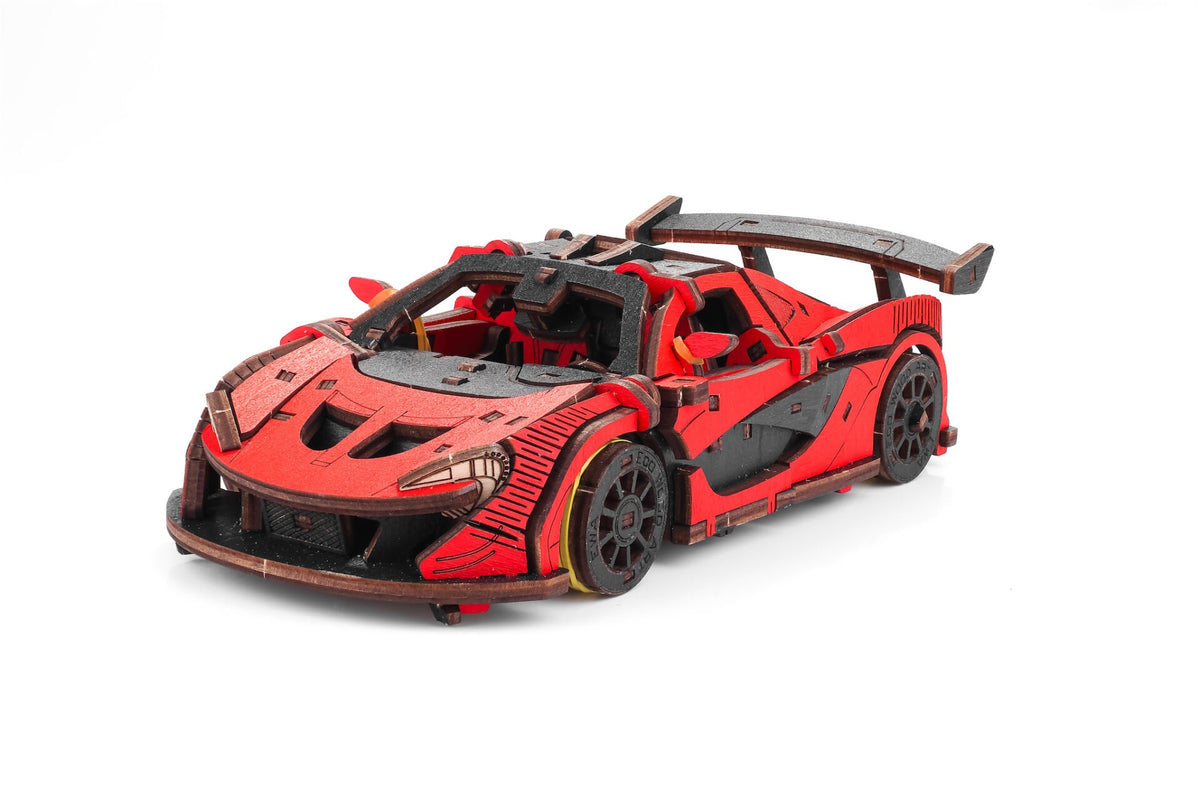 maquette - voiture rouge - 6 ans+