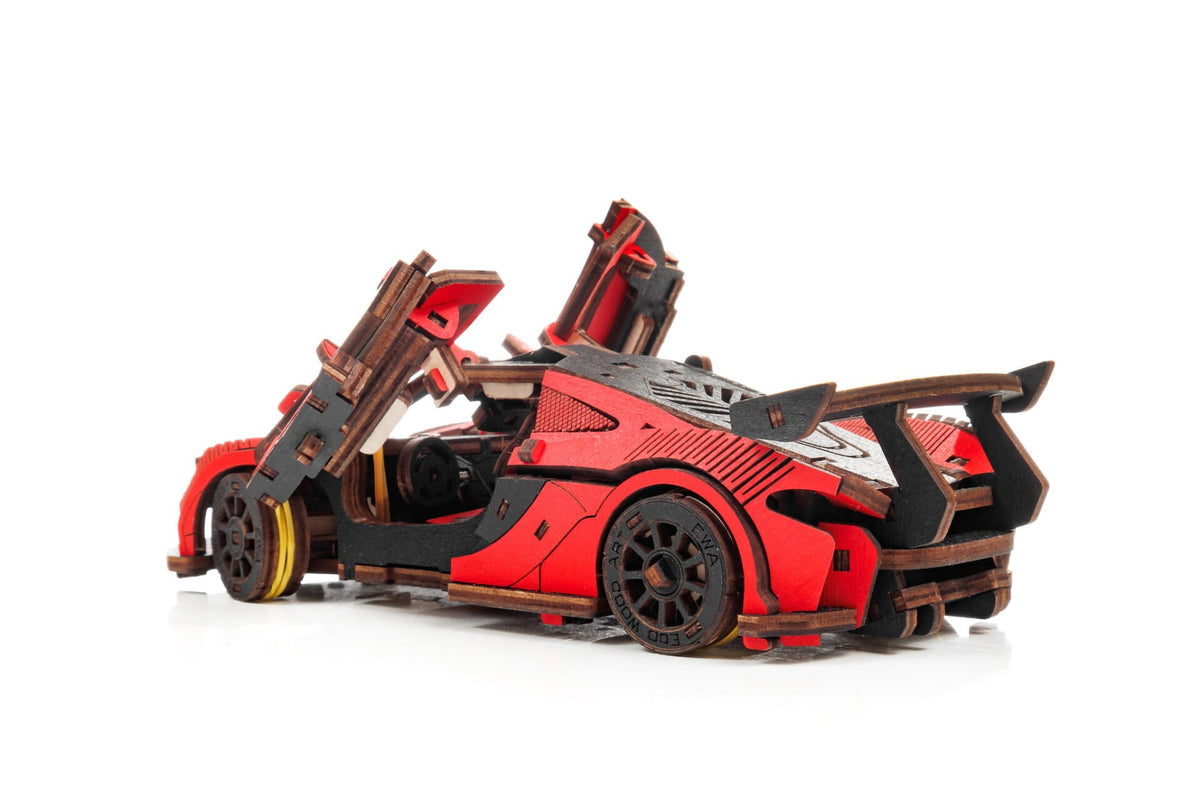maquette - voiture rouge - 6 ans+