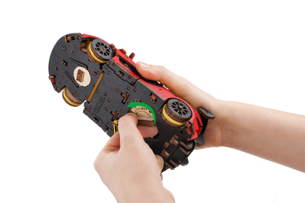 maquette - voiture rouge - 6 ans+