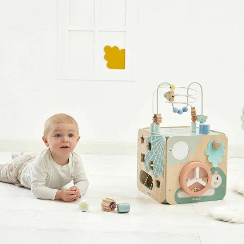 Janod - Maxi cube multi-activités Sweet Cocoon - 18 mois+