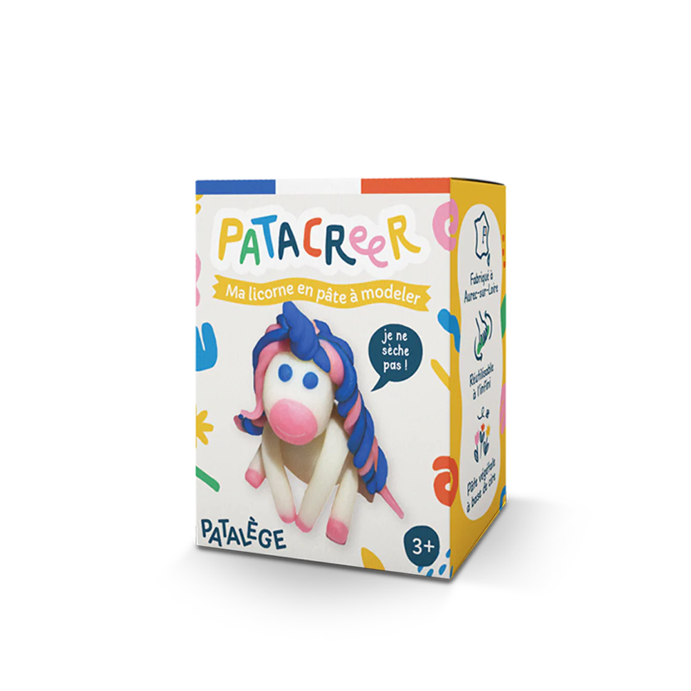 Kit à fabriquer ma licorne en Pâte à Modeler
