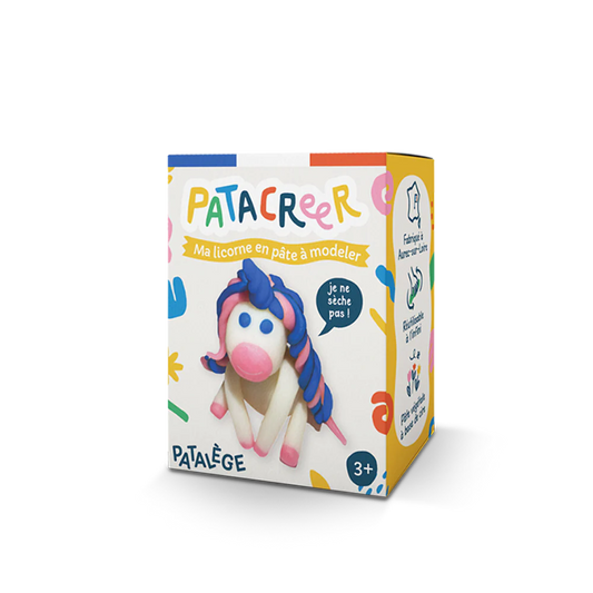 Kit à fabriquer ma licorne en Pâte à Modeler