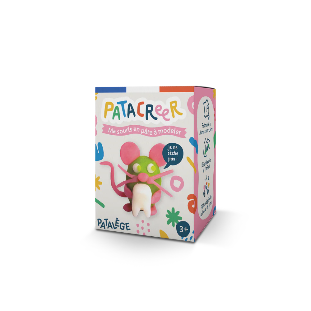 Kit à fabriquer Ma Petite Souris en Pâte à Modeler
