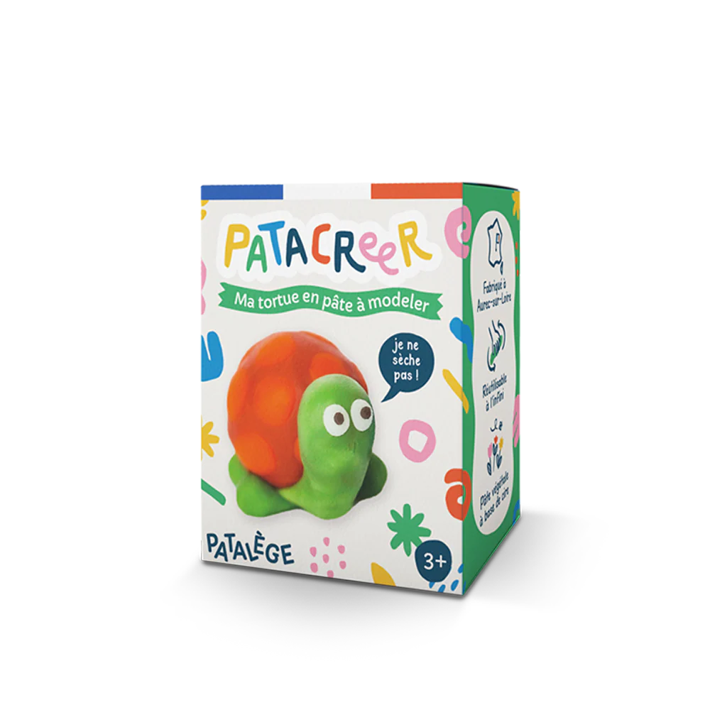 Kit à fabriquer Ma Tortue en Pâte à Modeler