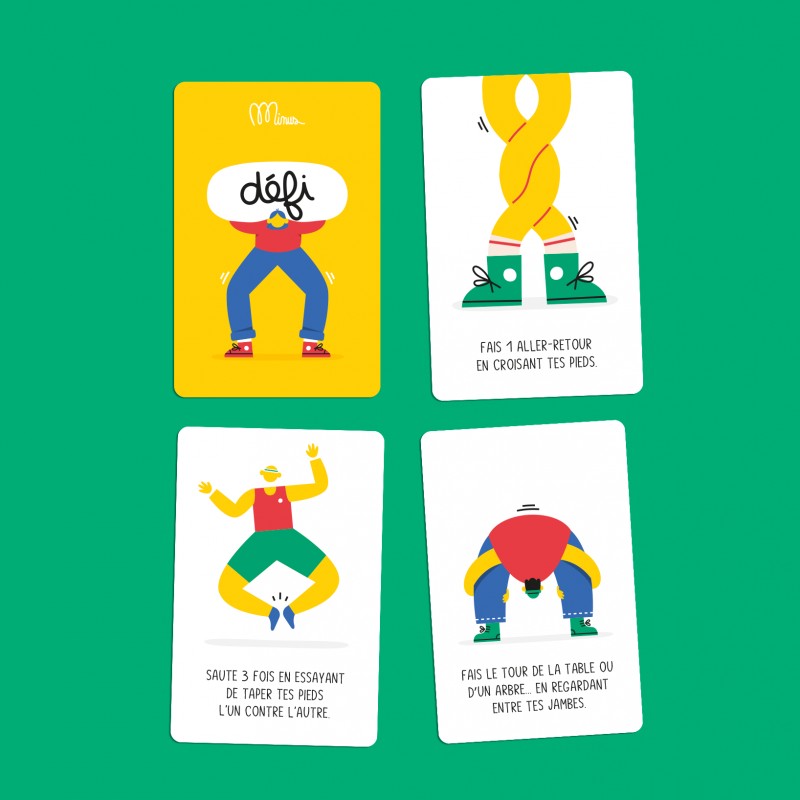 Jeu de cartes - move it - Minus