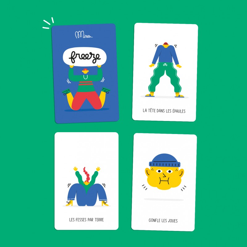 Jeu de cartes - move it - Minus