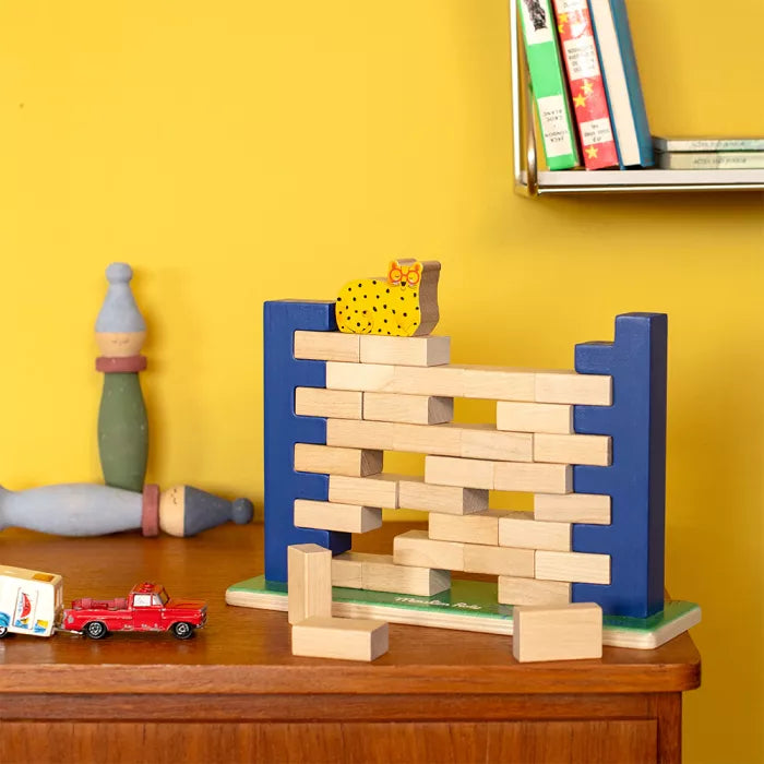 Moulin roty - Mur vacillant en bois - les toupitis