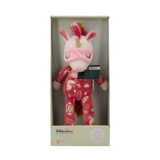 Lilliputiens - Peluche amie de la nuit - Lena la licorne