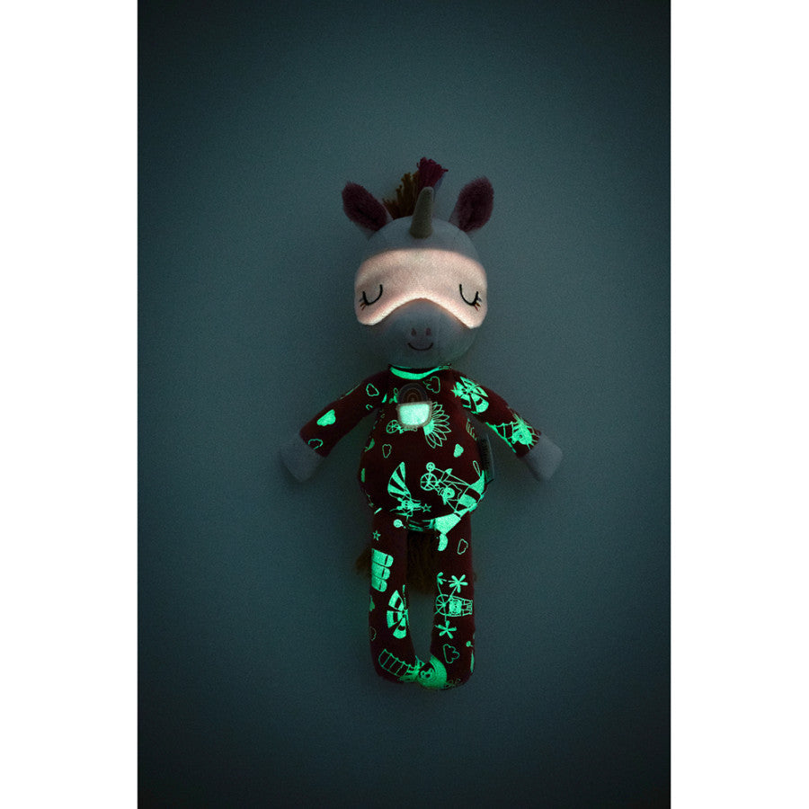 Lilliputiens - Peluche amie de la nuit - Lena la licorne
