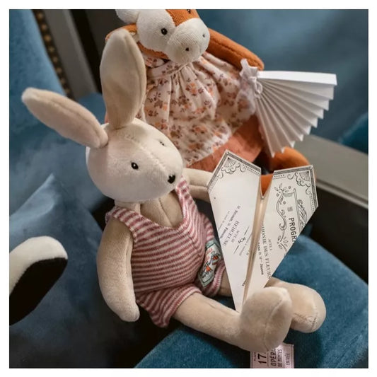 La Grande Famille - Peluche Sylvain le lapin  - Les Tout-Petits - naissance+