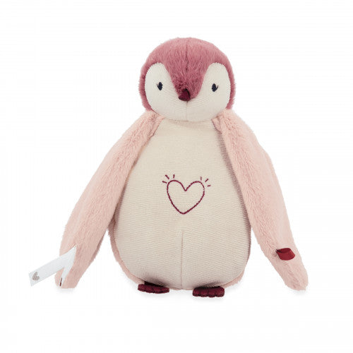 Kaloo - Peluche veilleuse - Manchot rose