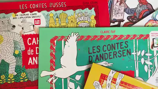 Cahier de dessin animé - les fables de La Fontaine vol2 1
