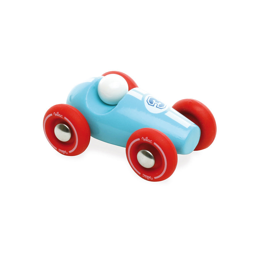Vilac - mini voiture de course - en bois - 1 an+