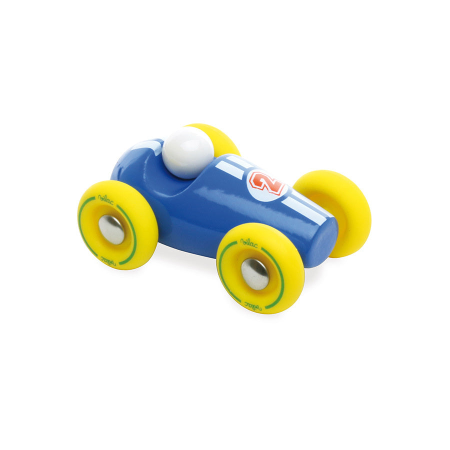 Vilac - mini voiture de course - en bois - 1 an+
