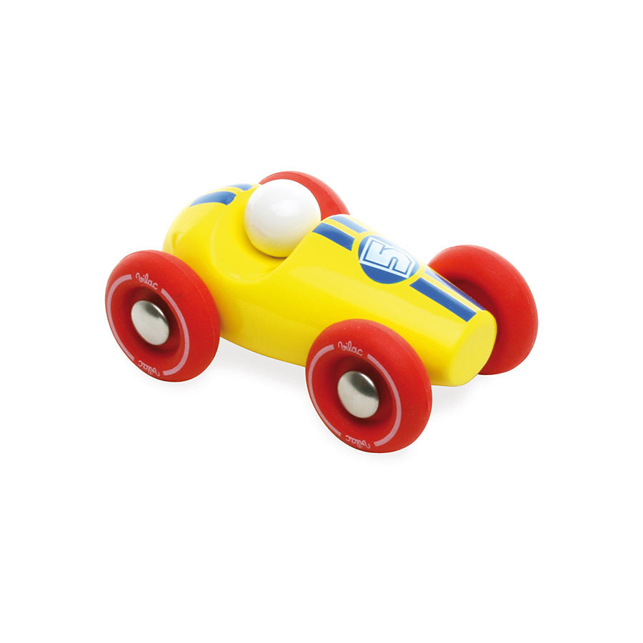 Vilac - mini voiture de course - en bois - 1 an+